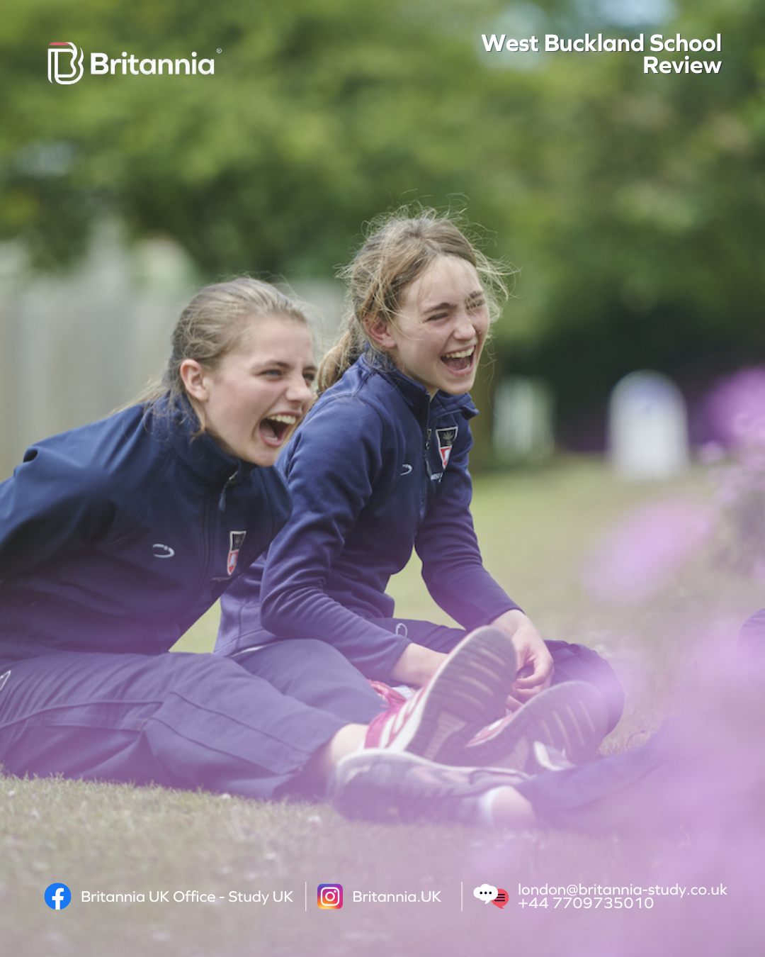 West Buckland School Students